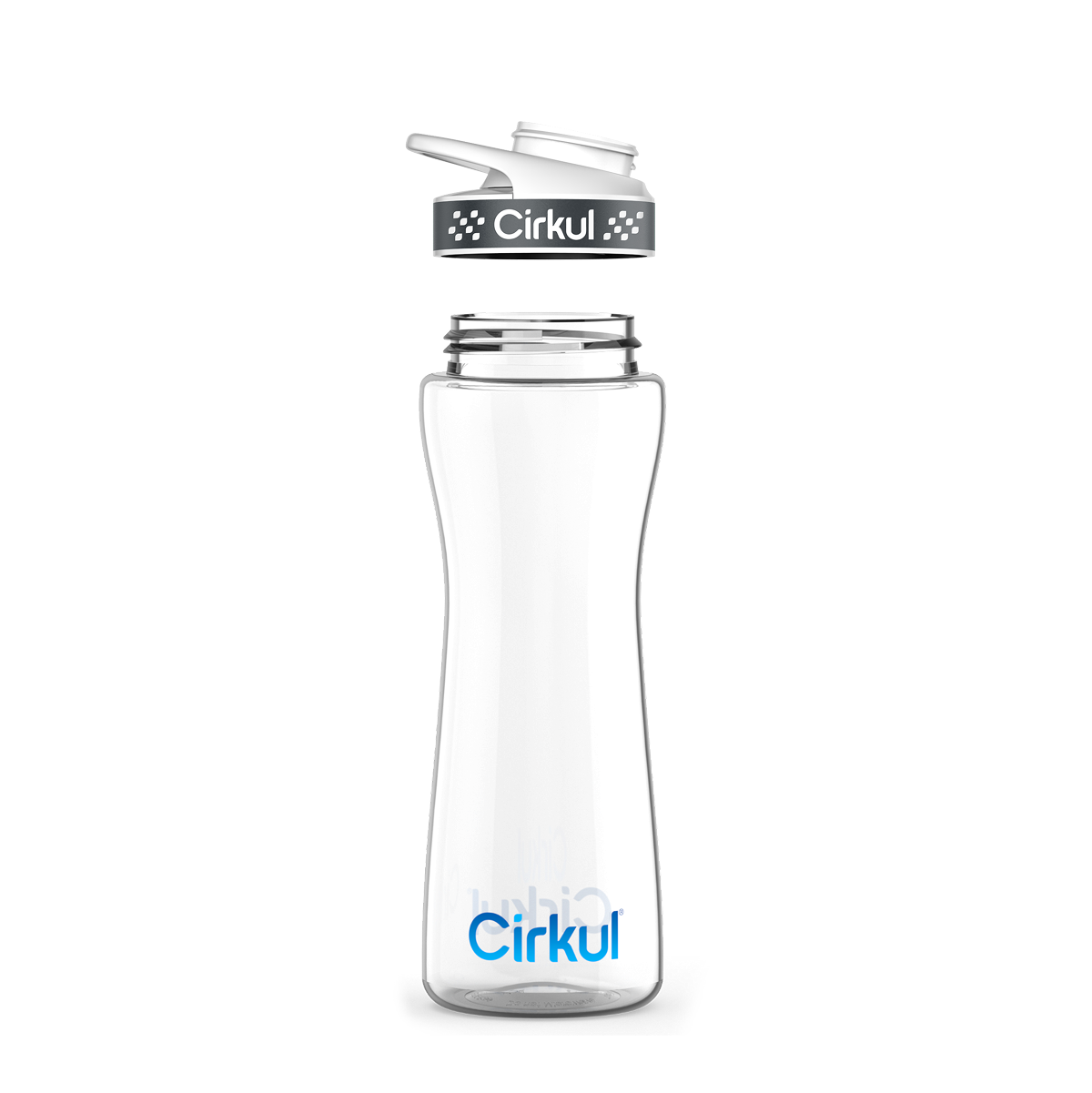 22oz. Plastic Bottle & Comfort Grip Lid - Image 4